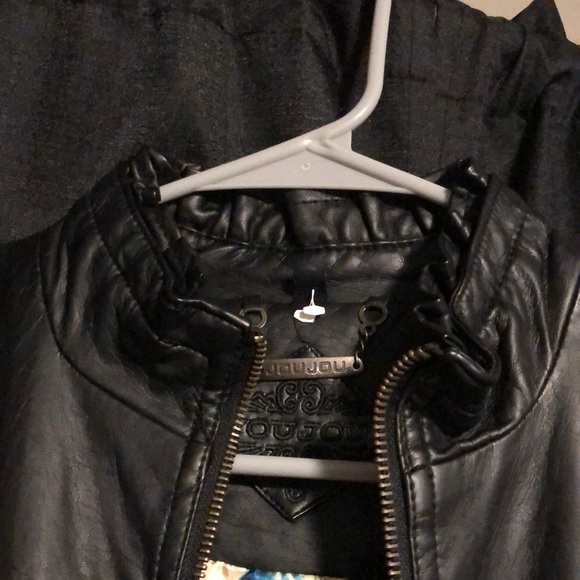 JOU JOU leather jacket - Picture 8 of 8